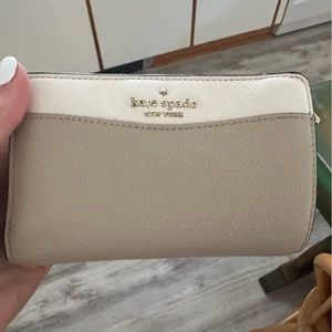 Kate Spade Neutral Colored Wallet